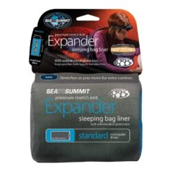 Sea To Summit Expander Travel Liner - Standard Rectangular -Chic Camping Store Expander Travel Liner Standard Rectangular 121 Navy Blue